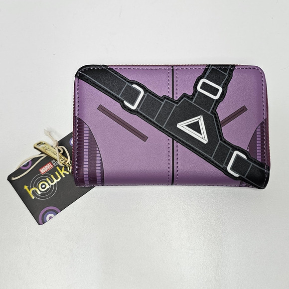 Loungefly Marvel Hawkeye Zip Around Wallet NWT - Picture 1 of 5